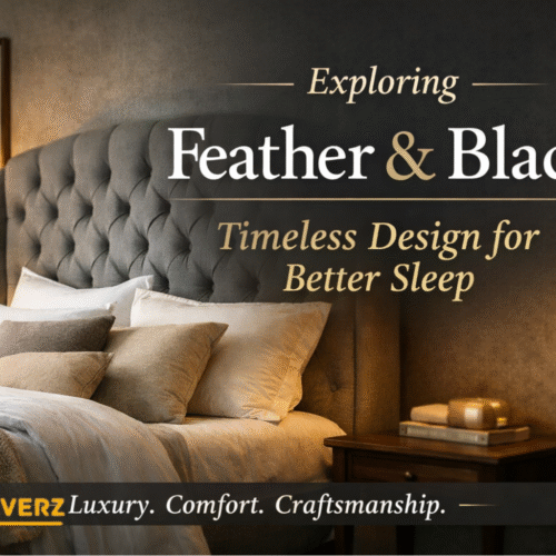 Exploring Feather and Black Timeless Design for Better Sleep